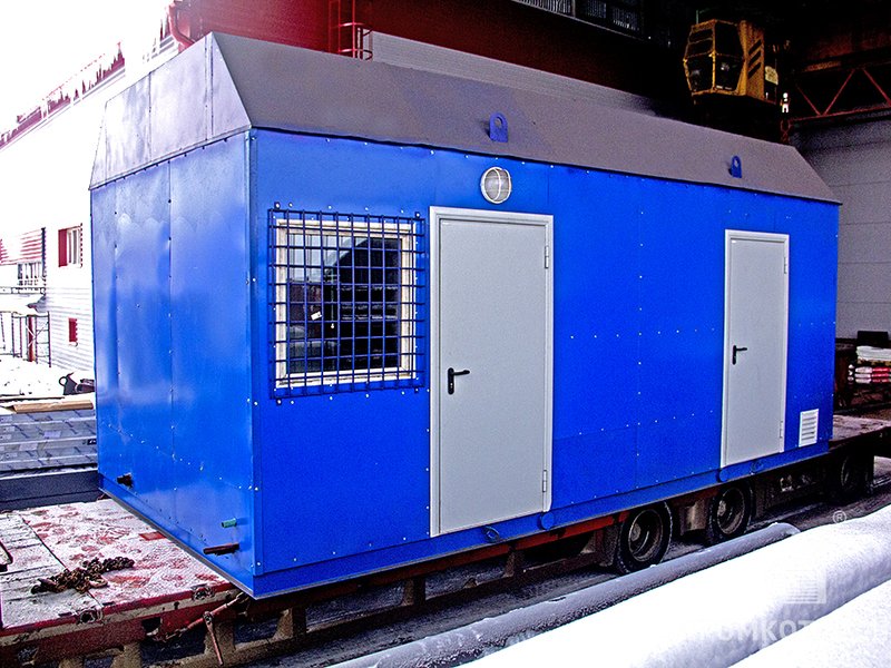 Модульная котельная установка МКУ-П-1,0(1,0х1)М для Республики Удмуртия